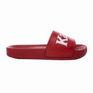 Kappa 222 Banda Adam 9 Slides Red White | 73912-POGA