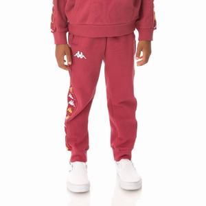 Kappa 222 Banda Alanzin Sweatpants Burgundy | 18032-YFML