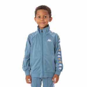 Kappa 222 Banda Annistonin Track Jackets Light Blue | 69324-HBIZ