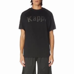 Kappa 222 Banda Balima T Shirts Black | 24951-TPQK