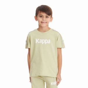 Kappa 222 Banda Bendocin T Shirts Green Olive | 63152-FGQE