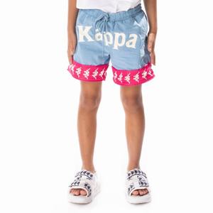 Kappa 222 Banda Calabash 3 Shorts Light Blue Pink | 14026-HUPB