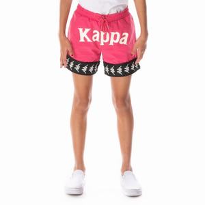 Kappa 222 Banda Calabash 3 Shorts Pink Black | 89735-CEUG