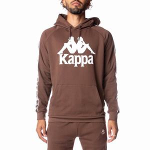 Kappa 222 Banda Hurtado 2 Hoodie Brown | 41297-RDVF