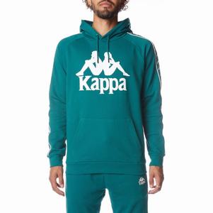 Kappa 222 Banda Hurtado 2 Hoodie Green | 30521-FULN