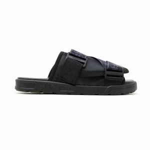 Kappa 222 Banda Mitel 1 Sandals Black Grey | 29436-YNZT