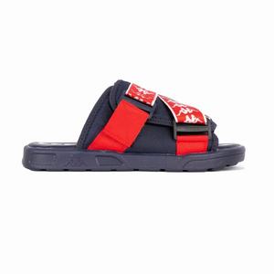 Kappa 222 Banda Mitel 1 Sandals Navy Red White | 01345-LYJE