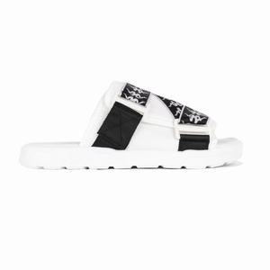 Kappa 222 Banda Mitel 1 Sandals White Black | 58270-LIBS