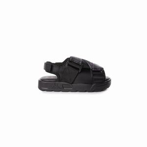 Kappa 222 Banda Mitel 2 Kids Sandals Black Grey | 57648-NDYG