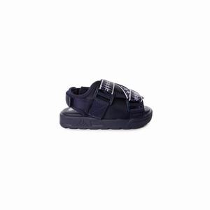 Kappa 222 Banda Mitel 2 Kids Sandals Navy White | 52863-ZEYX