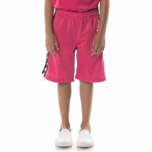 Kappa 222 Banda Treadwellz Shorts Pink Black | 75941-VBST