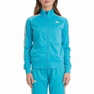 Kappa 222 Banda Wanniston 2 Track Jackets Light Turquoise | 58924-DCJW