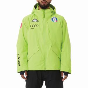 Kappa 6Cento 611 Fisi Ski Jackets Green Light Green | 05763-SXTR