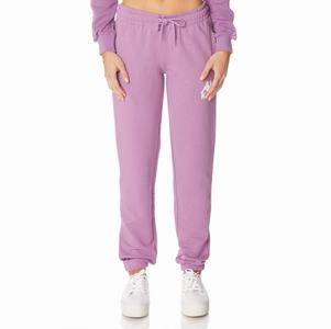 Kappa Authentic Ambalavao Sweatpants Purple Lavender White | 40825-GZDK