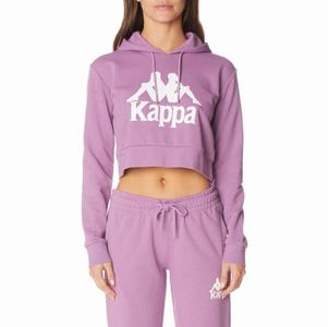 Kappa Authentic Ambatobeny Hoodie Purple Lavender White | 43821-CHLF