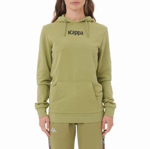 Kappa Authentic Ambenja Hoodie Green | 85720-SRYE