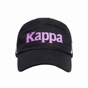 Kappa Authentic Anfrei Caps Black Brown | 62859-KFYO