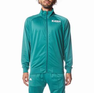 Kappa Authentic Angost Track Jackets Green | 12450-YUFR