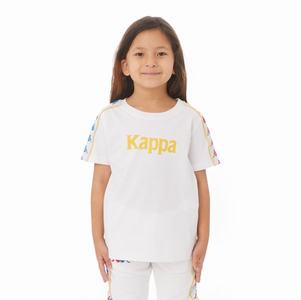 Kappa Authentic Bendoc T Shirts White | 78294-XBYN