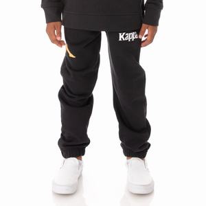 Kappa Authentic Coevorden Sweatpants Black | 47315-THYZ