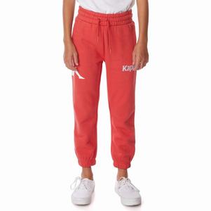 Kappa Authentic Coevorden Sweatpants Red | 87032-GHZW