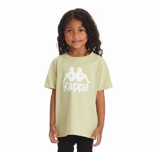 Kappa Authentic Estessi T Shirts Green Olive | 45028-WXDE