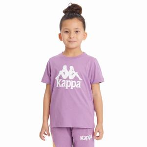 Kappa Authentic Estessi T Shirts Purple Lavender | 80354-FYMS