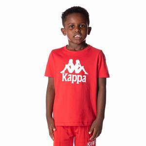 Kappa Authentic Estessi T Shirts Red | 90574-OWGK