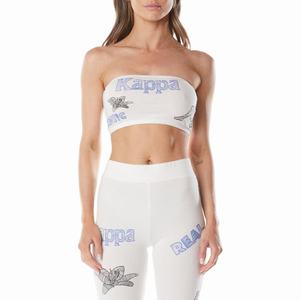 Kappa Authentic Graphik Tessa Bandeau White | 93524-RIMN