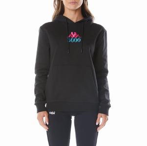 Kappa Authentic Gumball Gazes Hoodie Black | 56018-WFYB