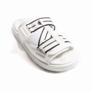 Kappa Authentic Jpn Mitel Sandals White Black | 72564-SRTZ