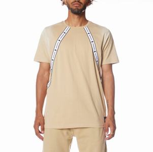 Kappa Authentic Jpn Poznan T Shirts Beige | 45193-HUGV