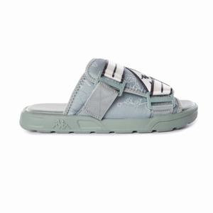 Kappa Authentic Jpn Ridew 1 Sandals Green White Black | 52163-XRHW