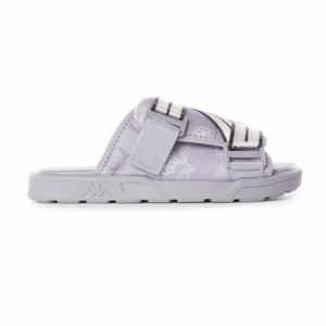 Kappa Authentic Jpn Ridew 1 Sandals Grey White | 65941-UNSA