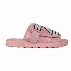 Kappa Authentic Jpn Ridew 1 Sandals Pink White | 52871-PQVK