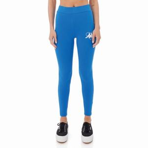 Kappa Authentic Love Tarnow Leggings Blue | 20849-OUWQ