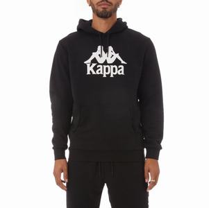 Kappa Authentic Malmo Hoodie Black | 10329-ZBUI