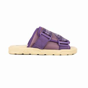 Kappa Authentic Mitel 1 Sandals Purple Beige | 64372-GXIR