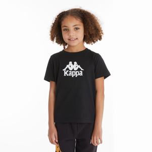 Kappa Authentic Molongio T Shirts Black Light Orange | 23695-XFTI