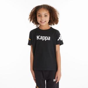 Kappa Authentic Paroo T Shirts Black | 51762-CMYI