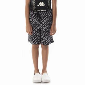 Kappa Authentic Plimmo Shorts Black Brown | 10736-JRHD