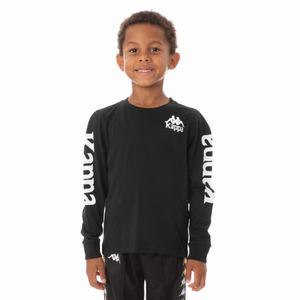 Kappa Authentic Ruiz 2 T Shirts Black | 81952-CWKH