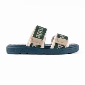 Kappa Authentic Sirci Sandals Navy Deep Green | 37869-EYRZ