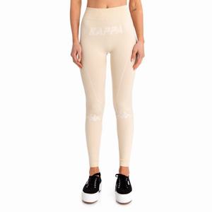 Kappa Authentic Trybunalski Leggings Beige | 28561-SRZB