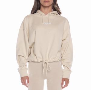 Kappa Authentic Voty Hoodie Beige | 90412-KLVN