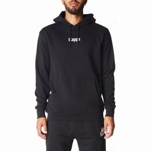 Kappa Authentic Vulgund Hoodie Black | 57064-WLAP