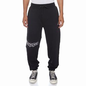 Kappa Logo Arctplus Sweatpants Black | 14365-MHEJ