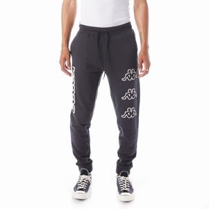 Kappa Logo Arsyx Sweatpants Black | 45691-WZDL