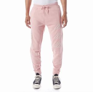 Kappa Logo Arsyx Sweatpants Light Pink | 12650-AYIL