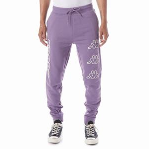 Kappa Logo Arsyx Sweatpants Purple | 48671-DOWB